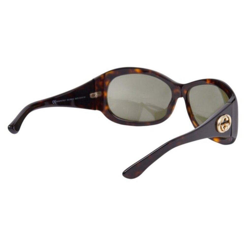 Gucci Interlocking Brown Plastic Eyewear - image 3
